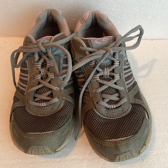 Champion sneakers C9 athletic shoes gray pink duo dry non-marking women’s size 8 - Picture 1 of 10